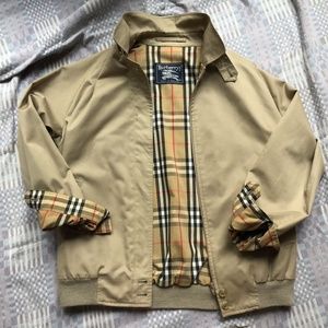 Men’s Burberry Wind Breaker / Bomber Style / Blouson Jacket